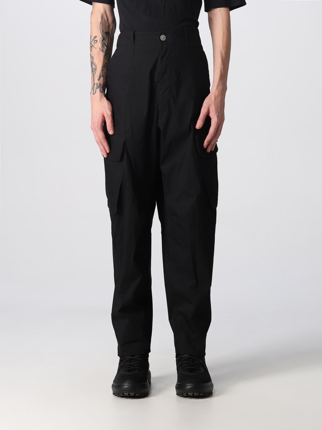 STONE ISLAND men's pants Black Stone Island pants 30417 online on