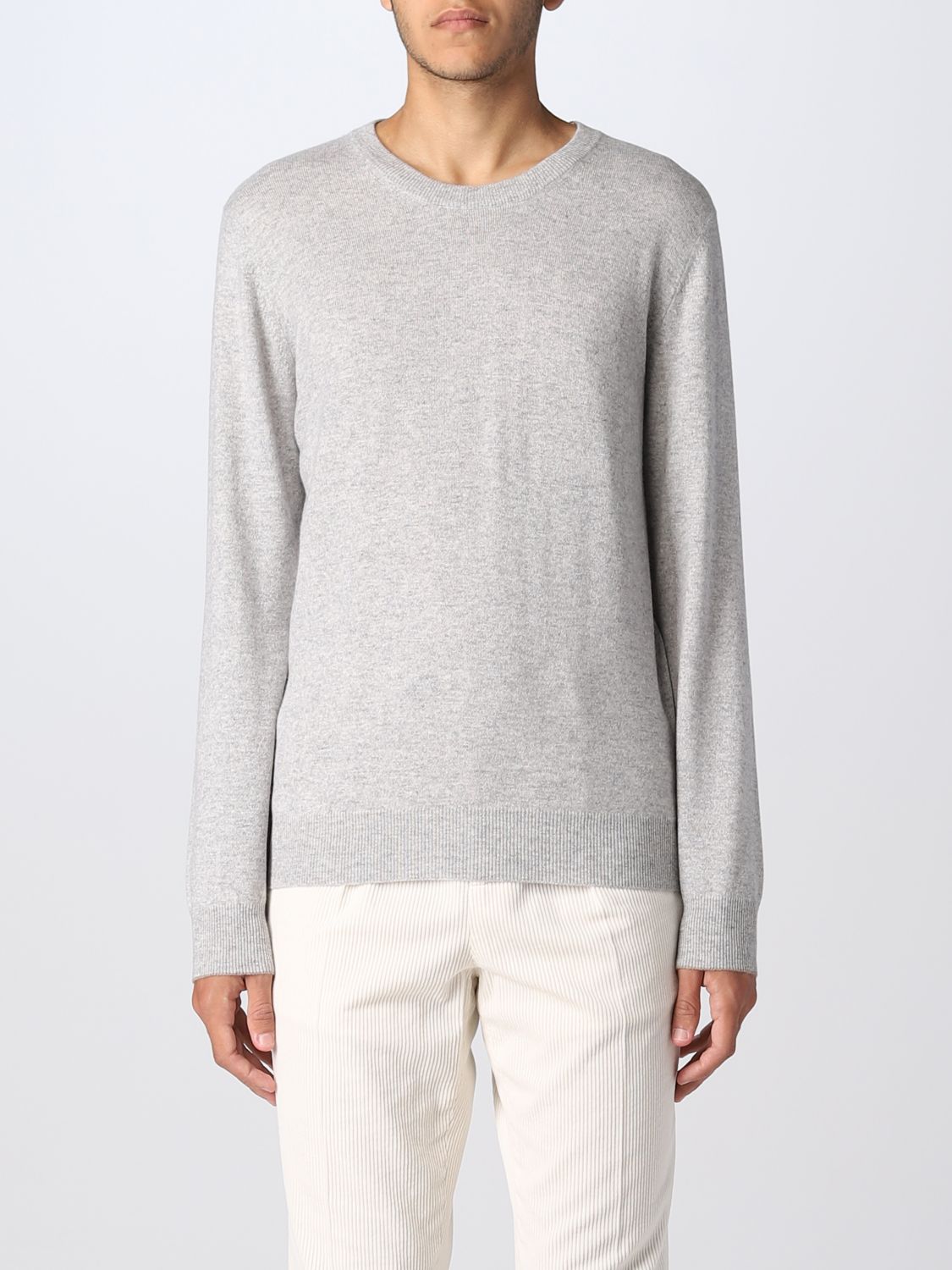 BRUNELLO CUCINELLI: sweater for man - Grey 1 | Brunello Cucinelli ...