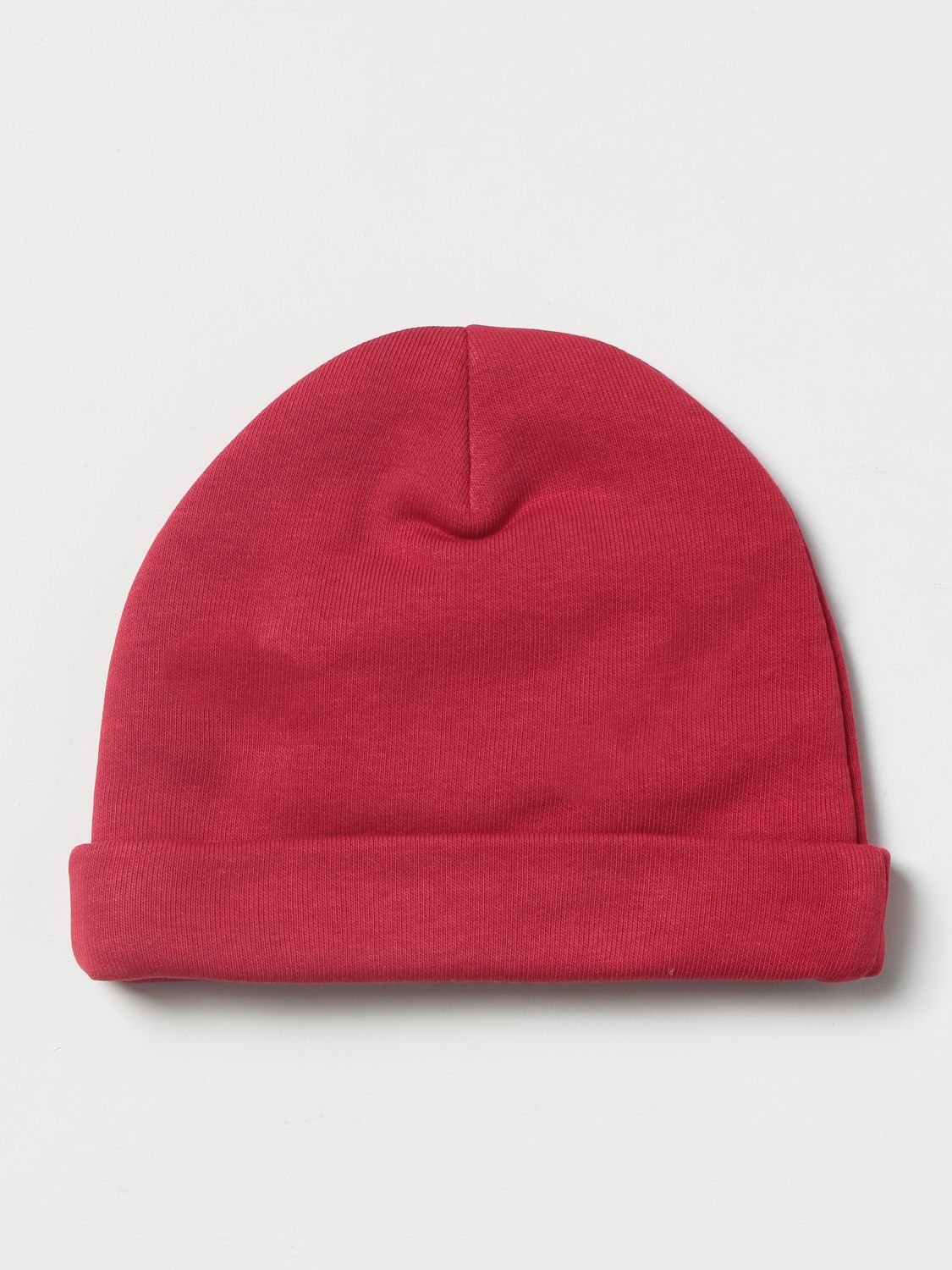 Cappello neonato Elisabetta Franchi: Cappello a berretto Elisabetta Franchi in misto cotone rosso 2
