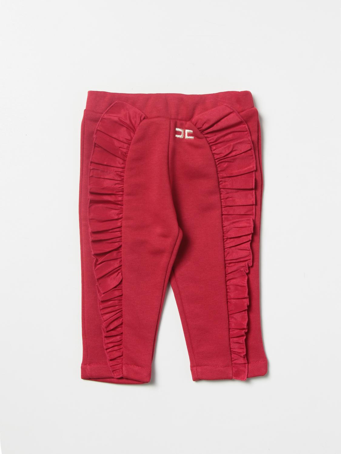 ELISABETTA FRANCHI Pants kids Red Pants Elisabetta Franchi