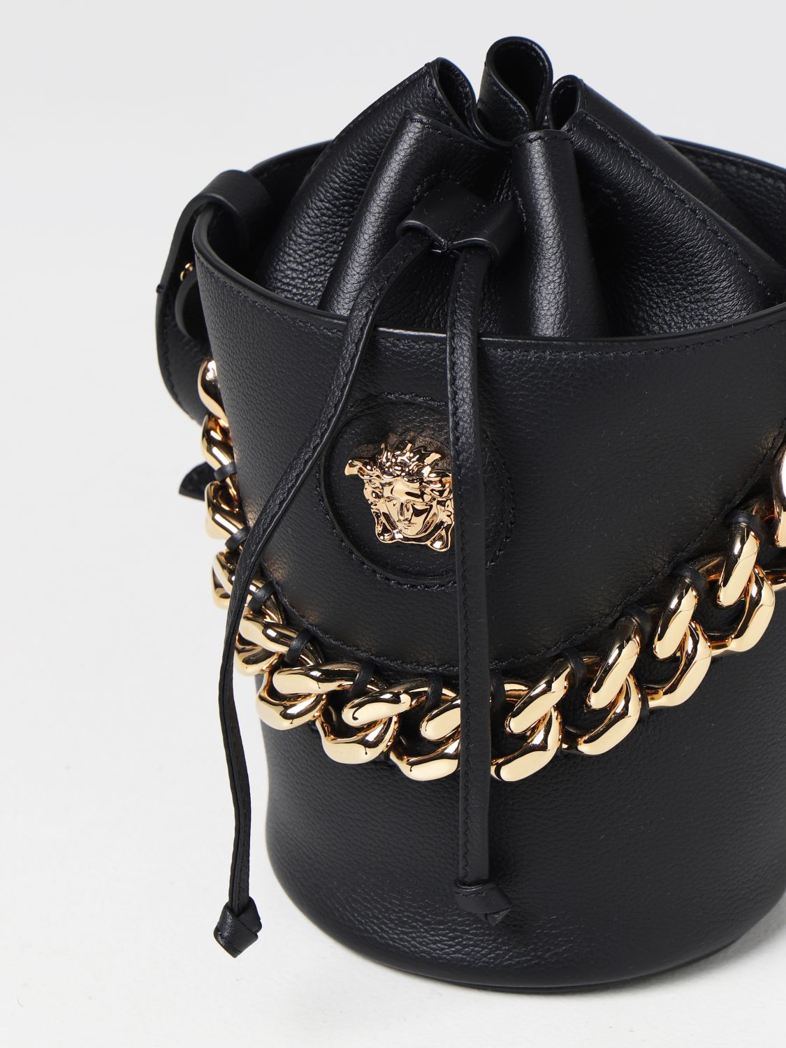Handbag Versace: Versace handbag for women black 4