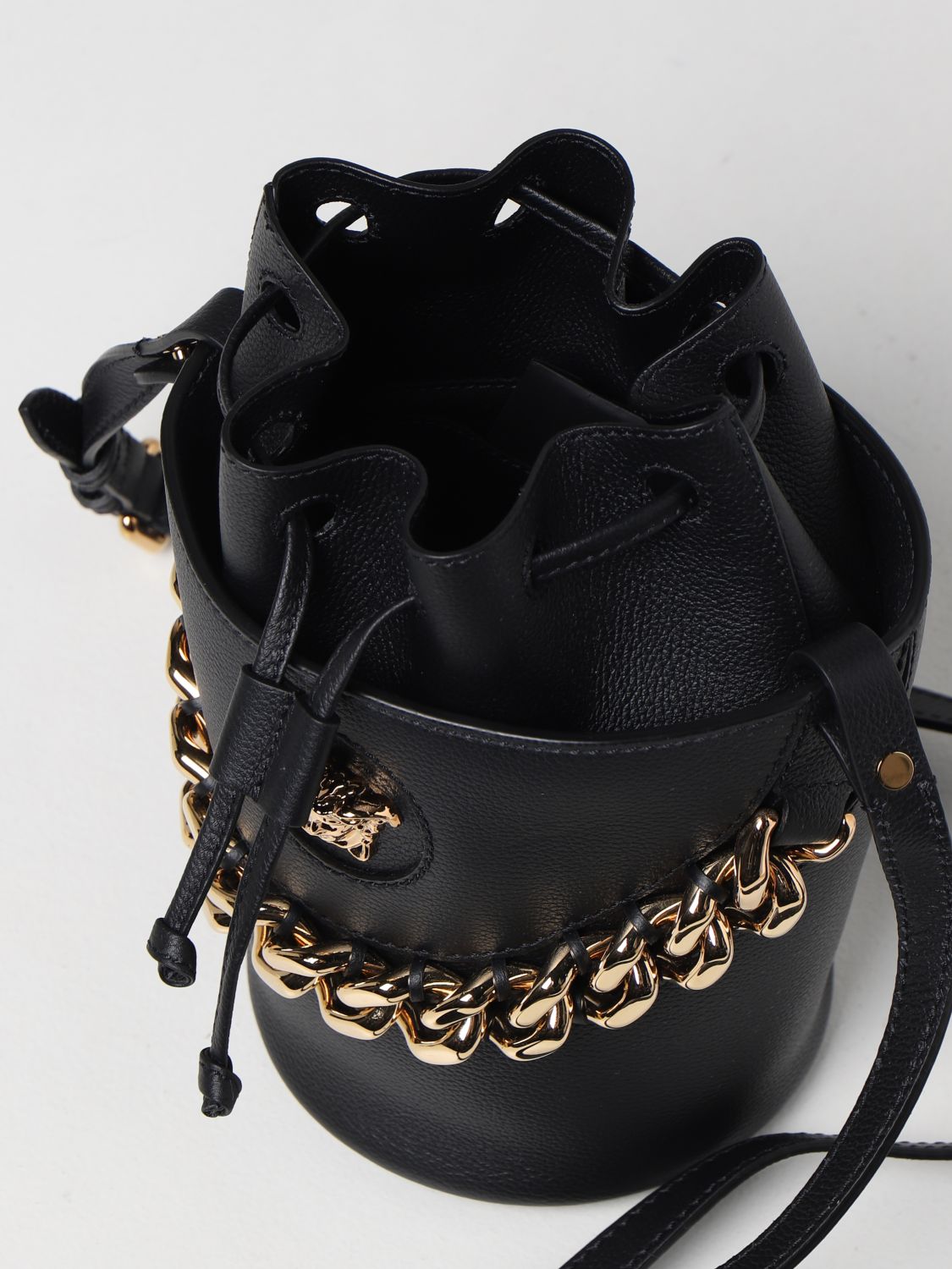 Handbag Versace: Versace handbag for women black 5