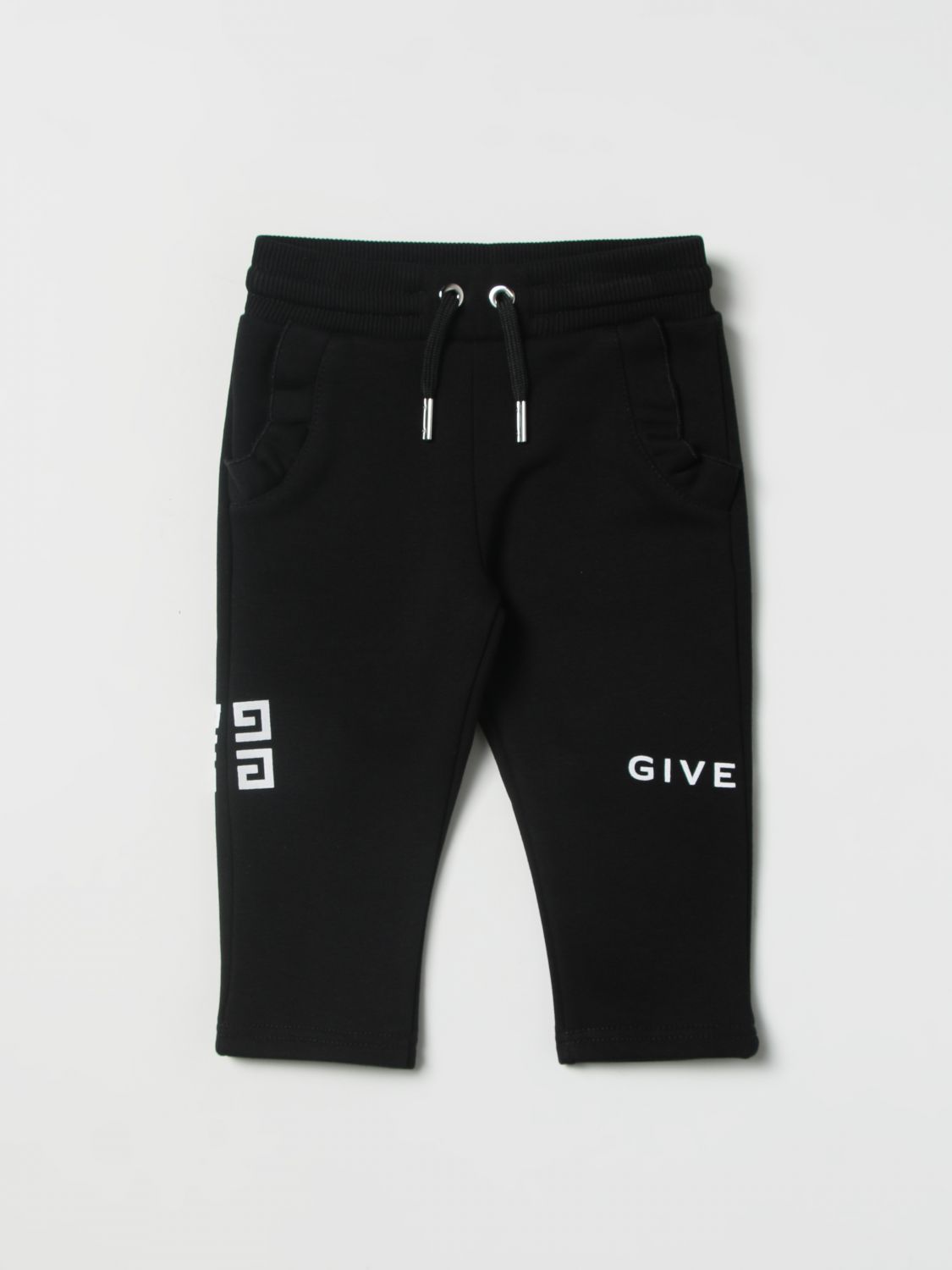 Pantalone Givenchy: Pantalone jogging Givenchy con logo 4G nero 1