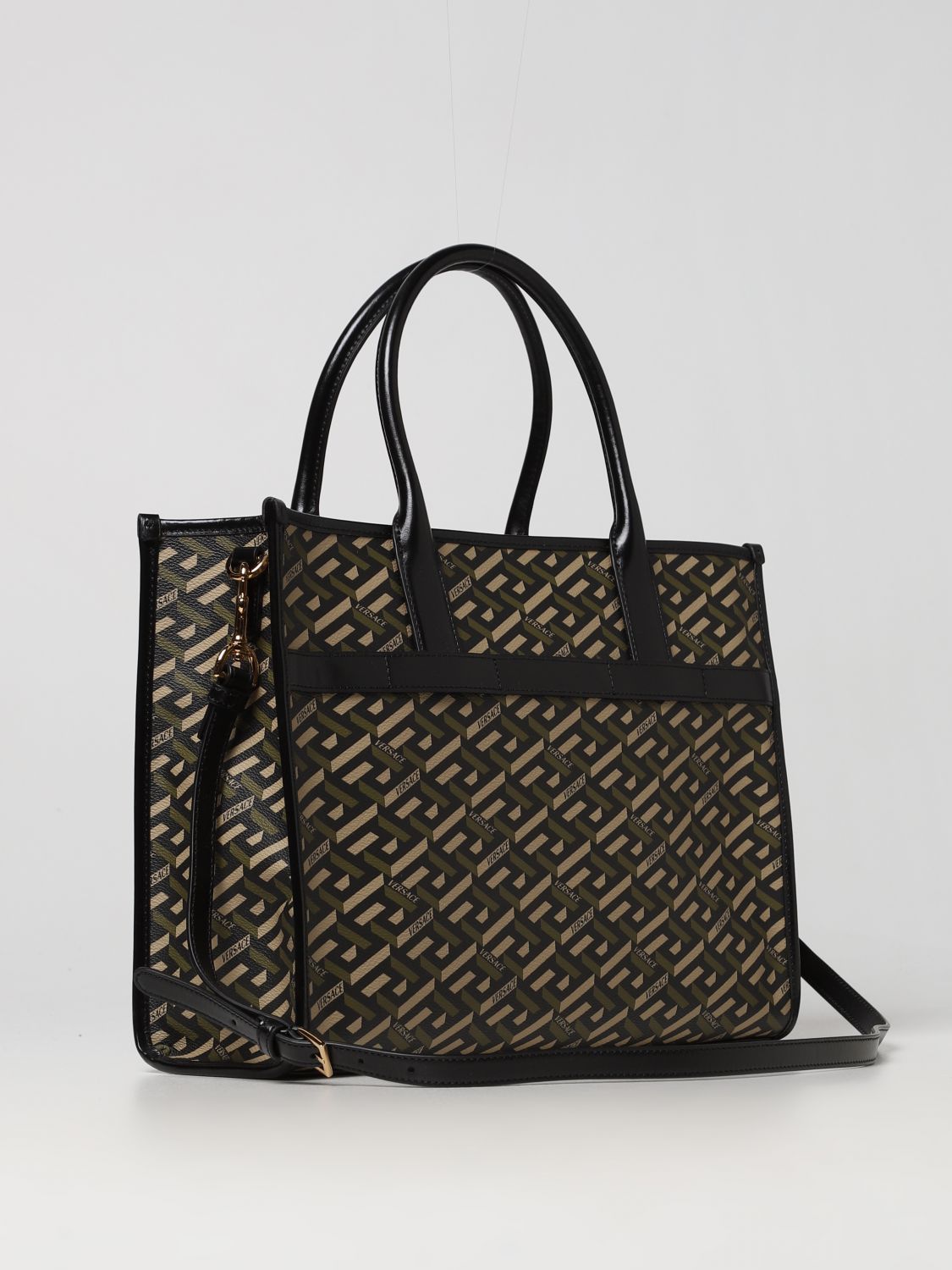 Tote bags Versace: Versace tote bags for women black 2