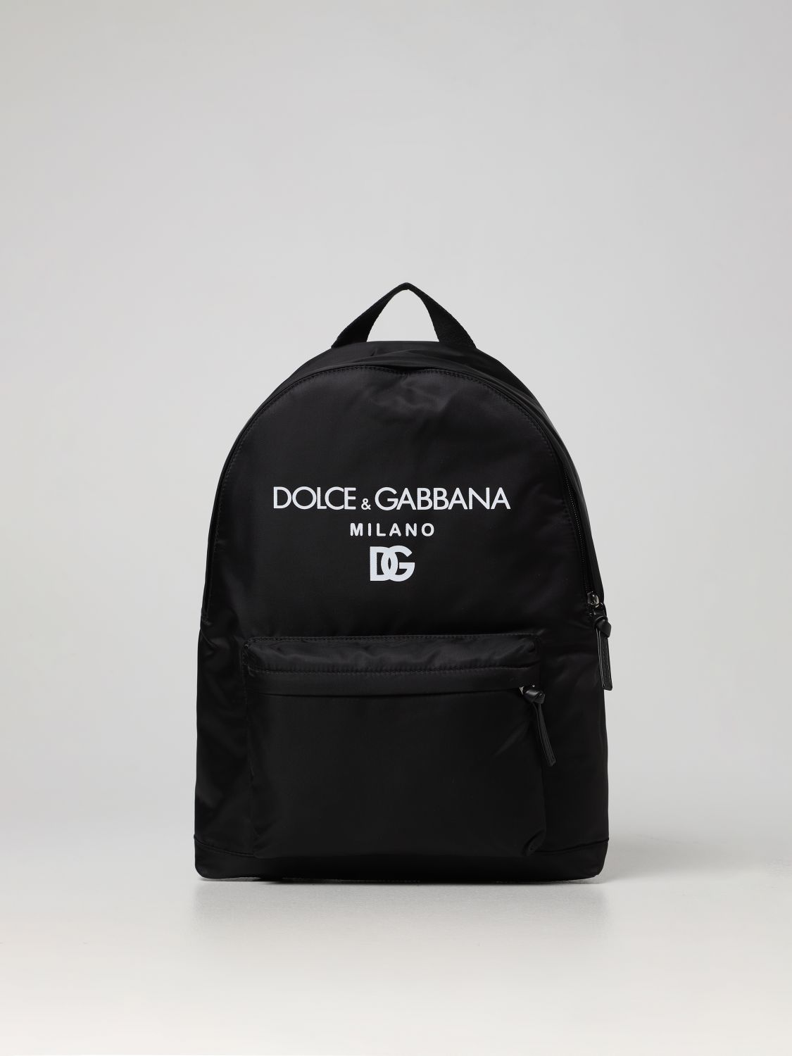 Umhänge Dolce & Gabbana: Dolce & Gabbana Rucksack aus Nylon mit Logo schwarz 1
