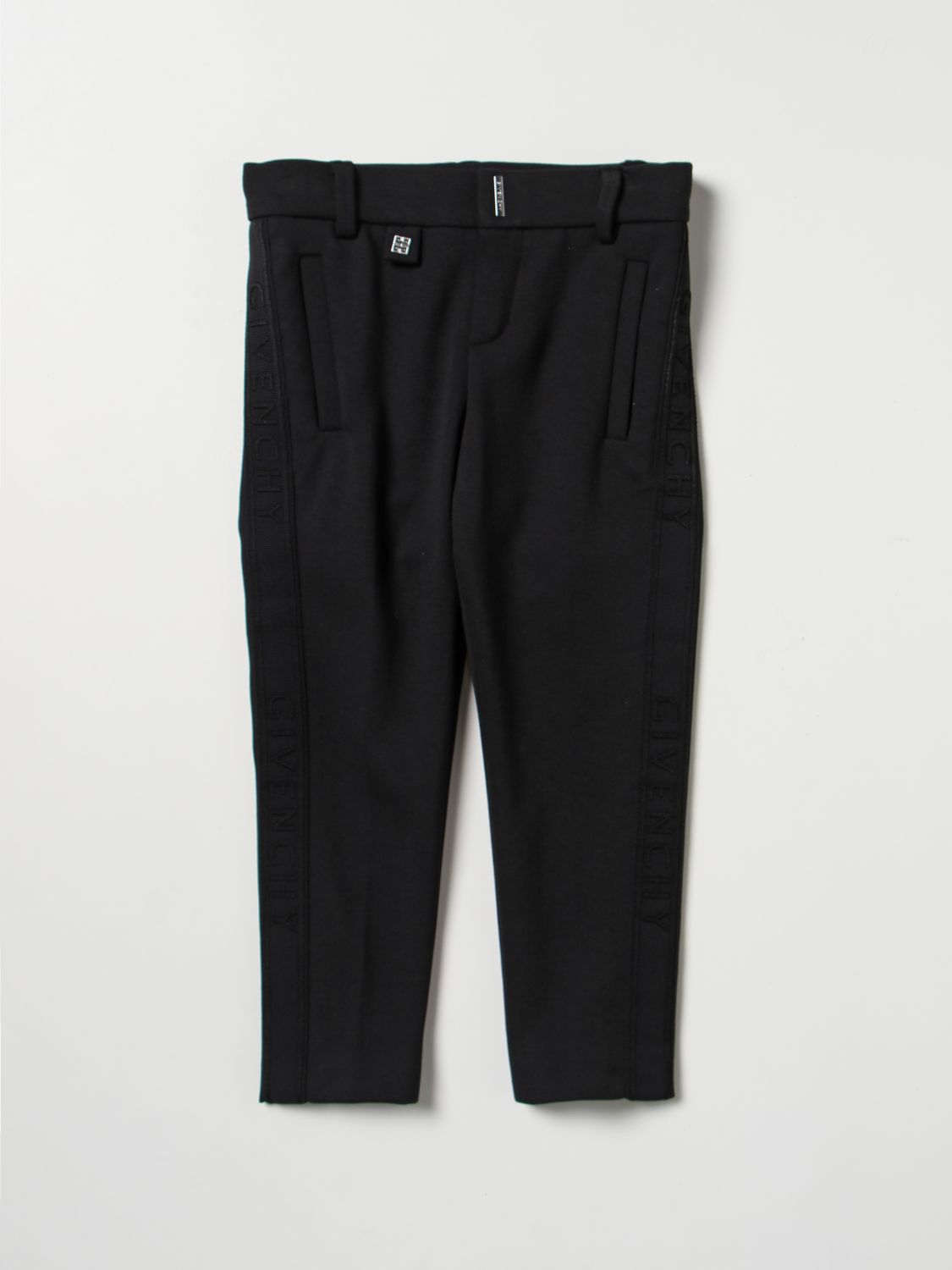 Pantalon Givenchy: Pantalon Givenchy en coton mélangé noir 1