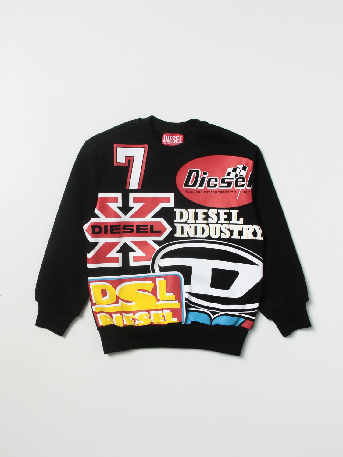 AIDS gebaar Bereiken DIESEL: sweater for boys - Black | Diesel sweater J00892KYAUH online on  GIGLIO.COM