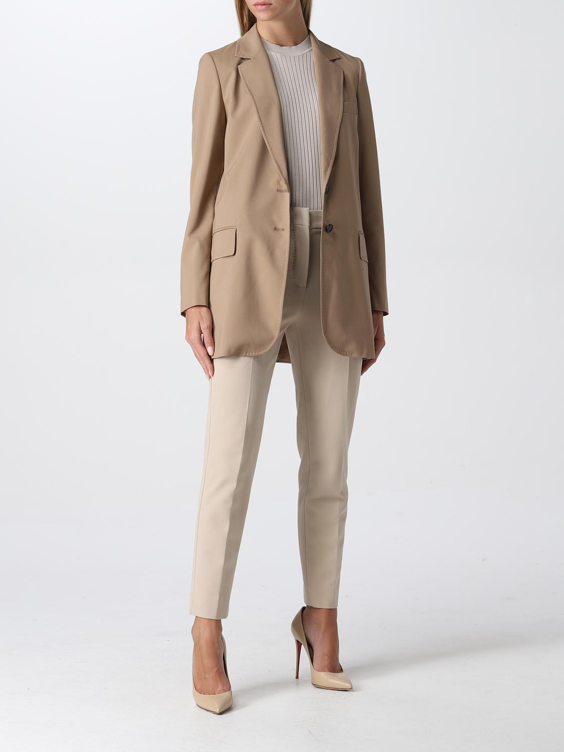 MAX MARA Damen blazer Camel Max Mara Blazer 10460729600 online auf