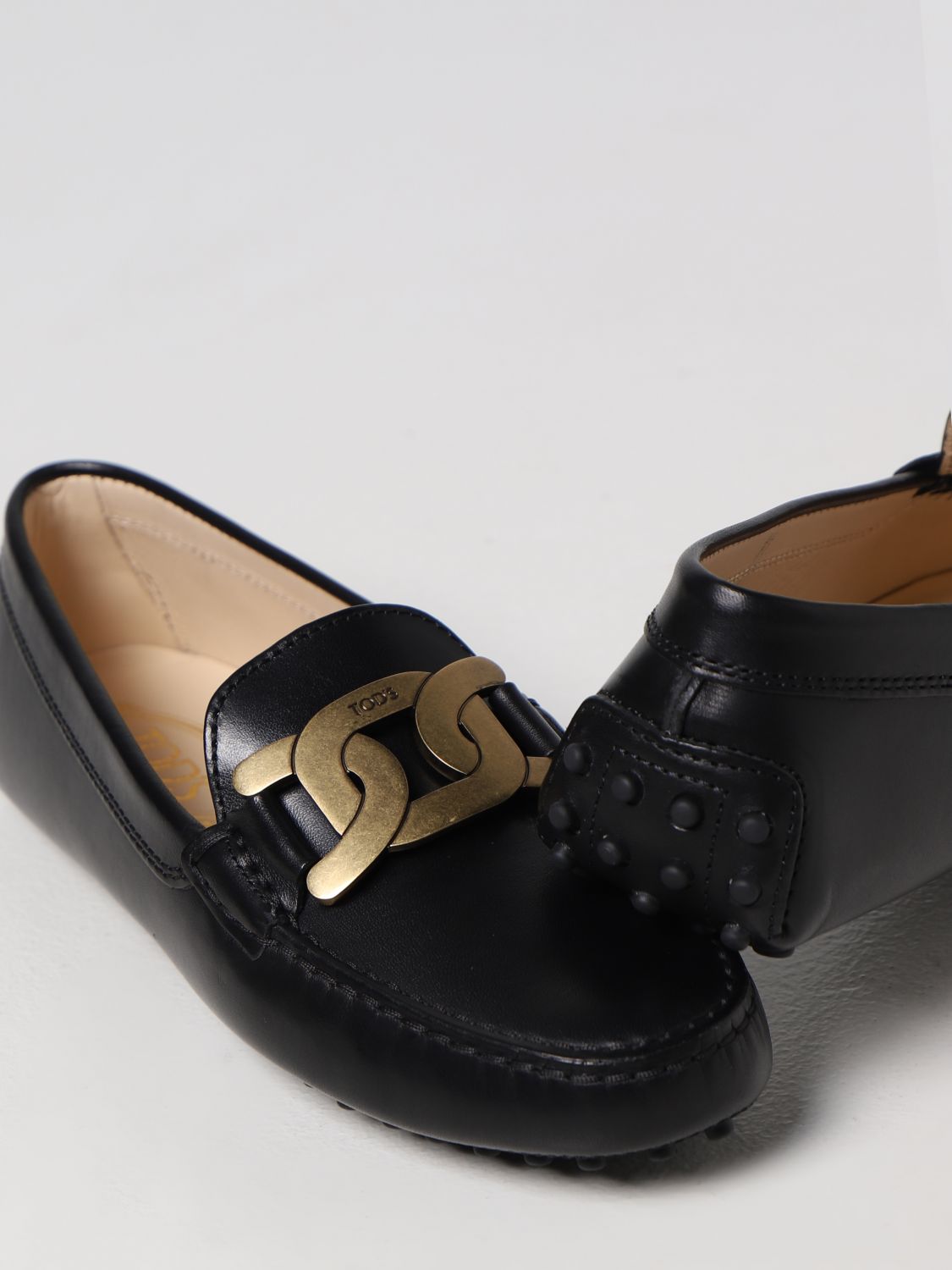 乐福鞋 Tod's: Tod's 皮革乐福鞋 黑色 4