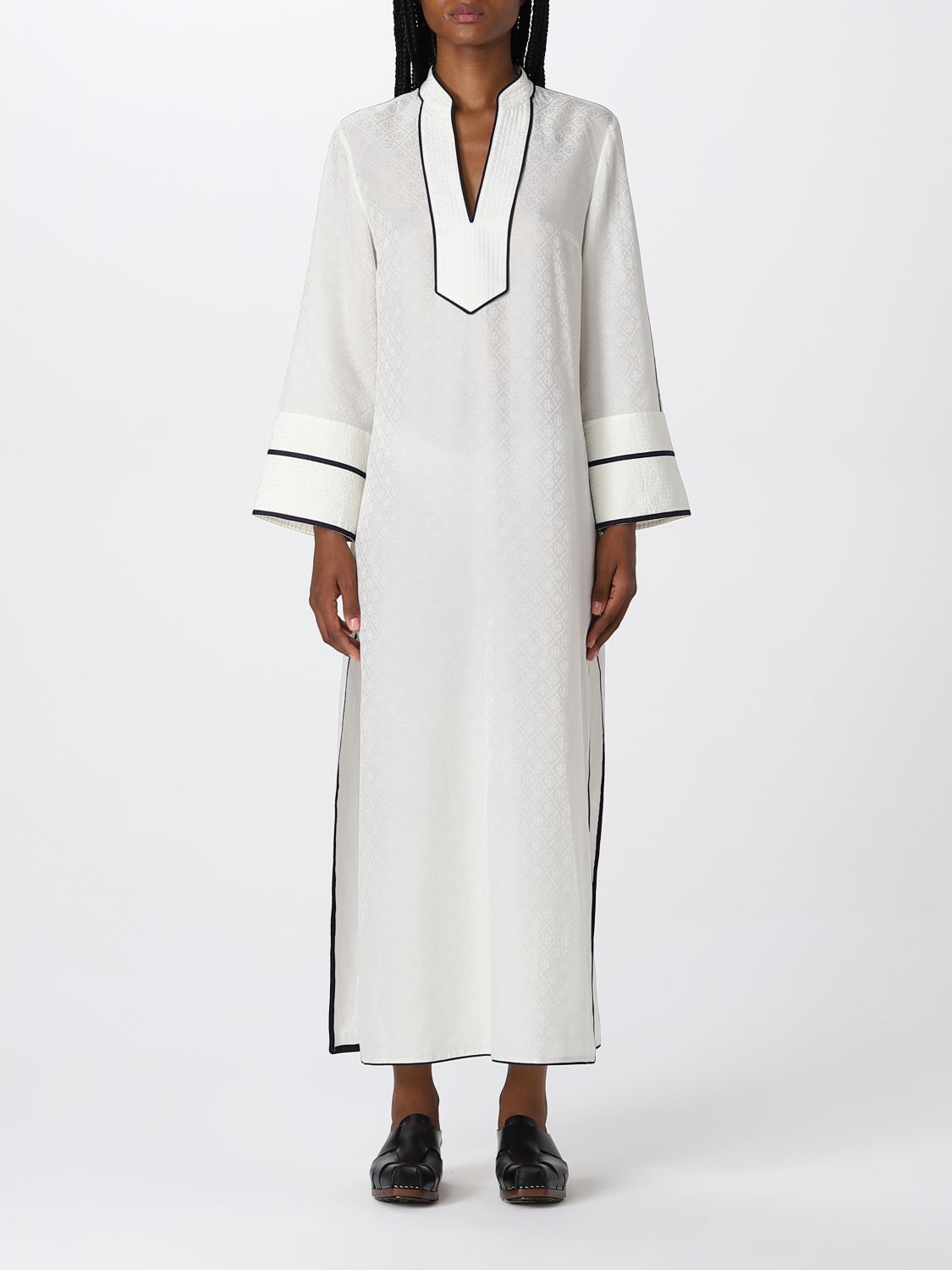 TORY BURCH: dress for woman - Ivory | Tory Burch dress 139554 online on  