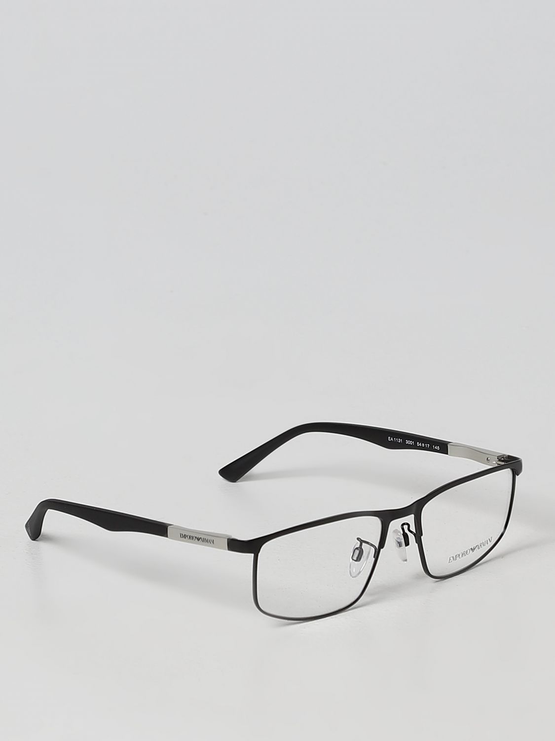 EMPORIO ARMANI: sunglasses for man - Black | Emporio Armani sunglasses EA  1131 online on 