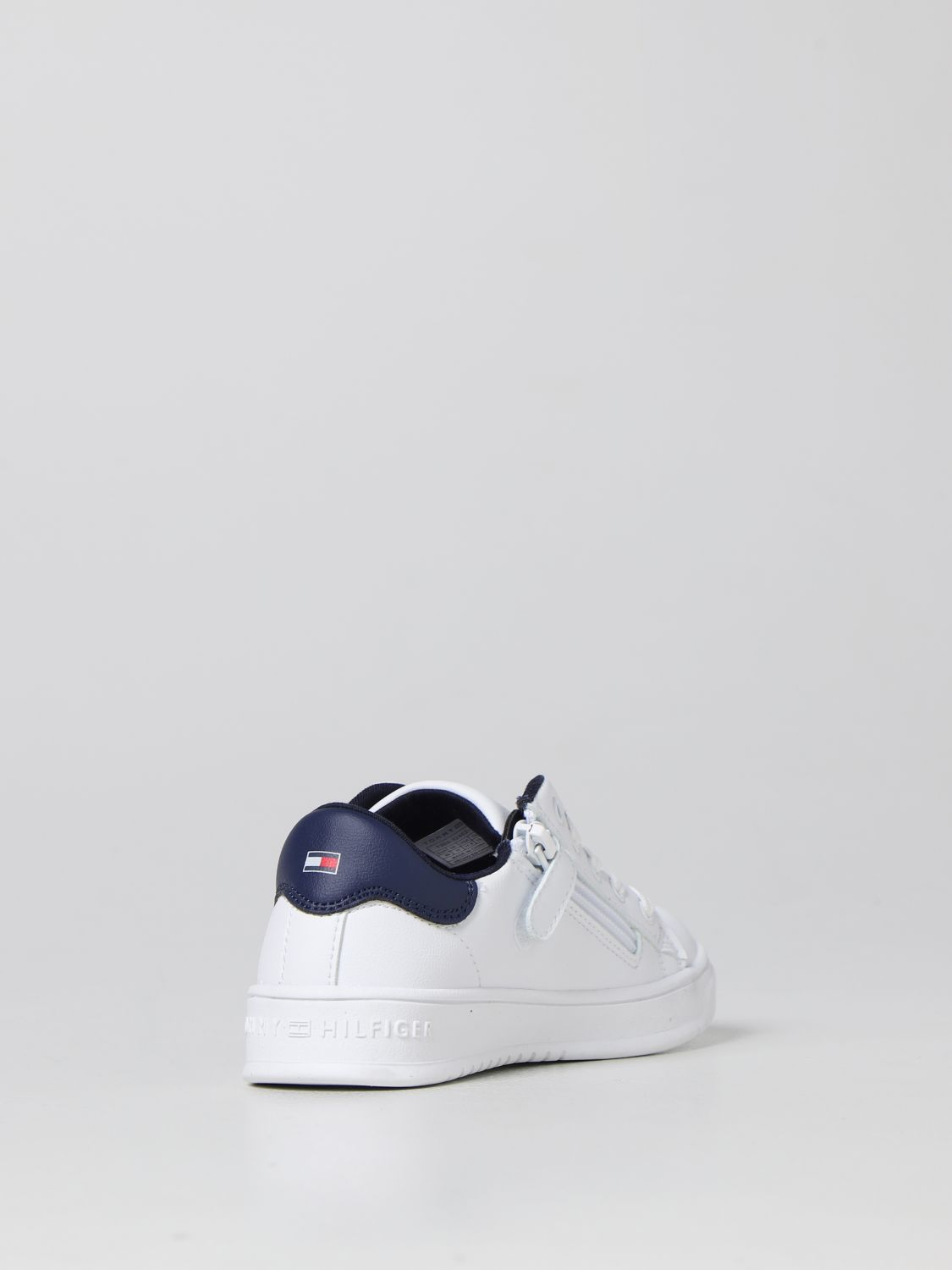 Scarpe Tommy Hilfiger: Sneakers Tommy HIlfiger con logo bianco 3
