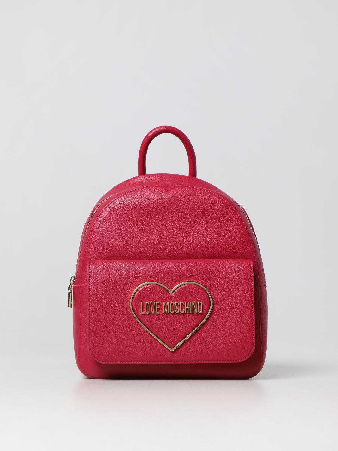 LOVE MOSCHINO backpack for woman Fuchsia Love Moschino backpack
