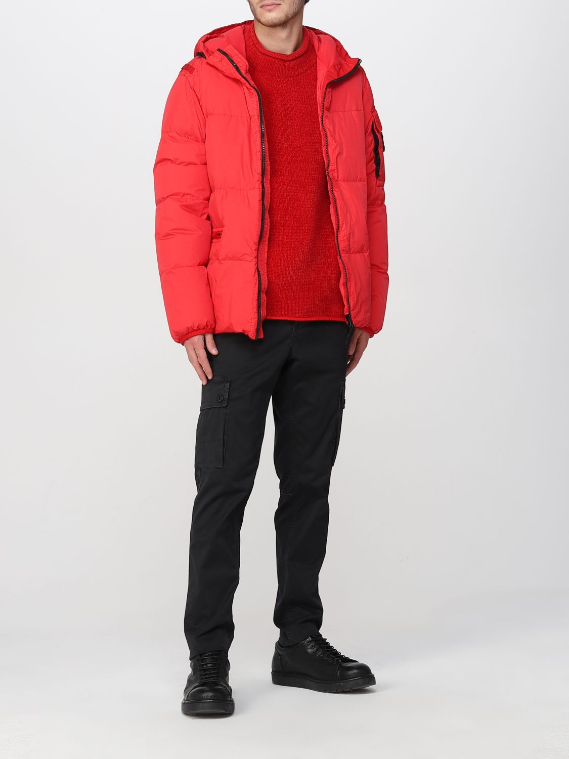 Jacket Stone Island: Stone Island jacket for men red 2