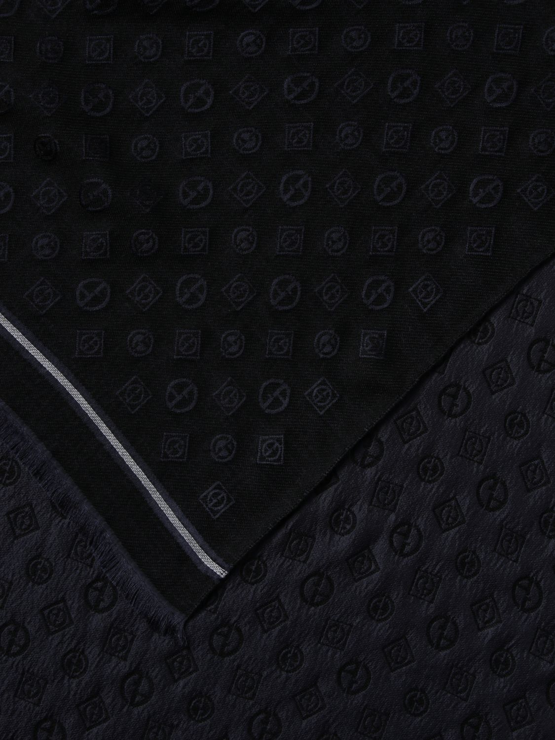 スカーフ ジョルジオ アルマーニ: スカーフ Giorgio Armani メンズ ブルー 3
