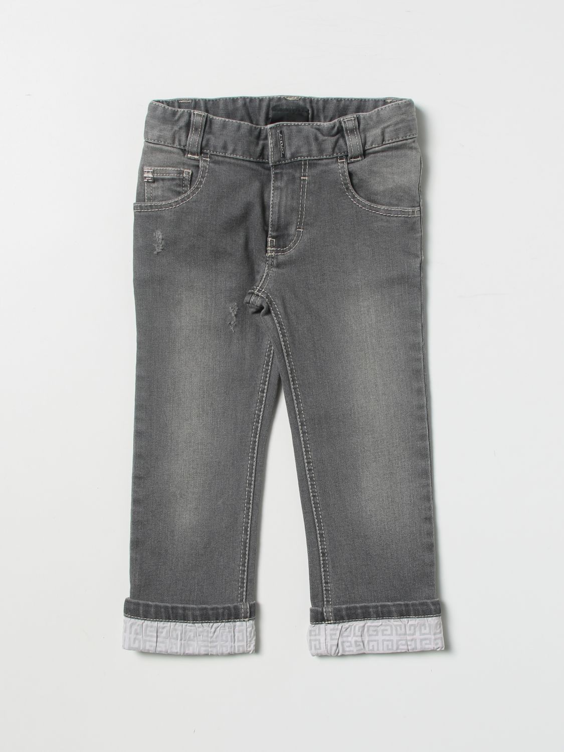 Jeans a 5 tasche con foulard Giglio.com Abbigliamento Pantaloni e jeans Jeans 