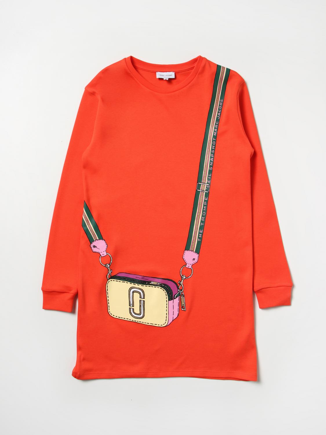 ドレス マークジェイコブス: ドレス Little Marc Jacobs 女の子 ピーチ 1