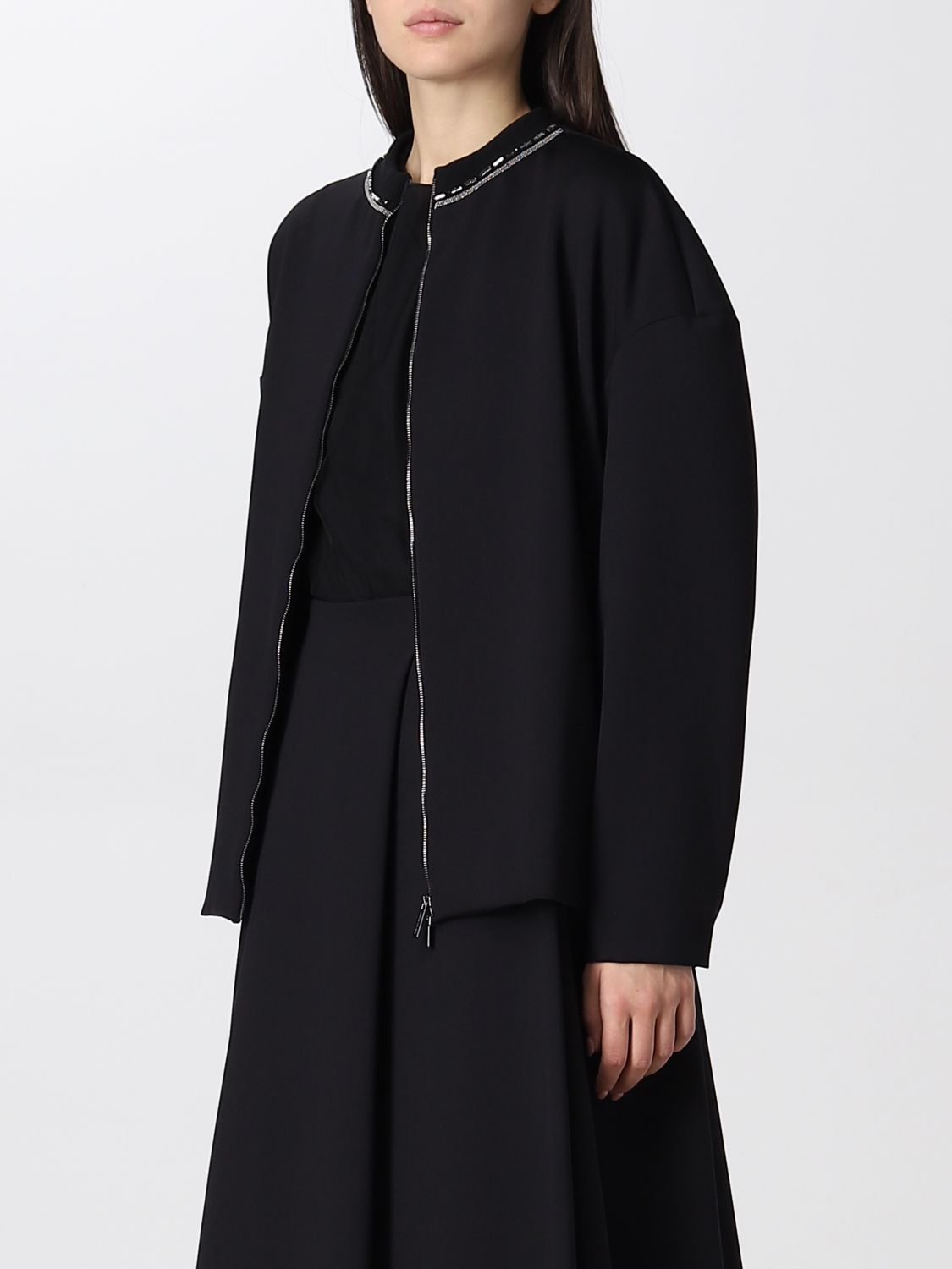 Jacket Fabiana Filippi: Fabiana Filippi jacket for woman black 3