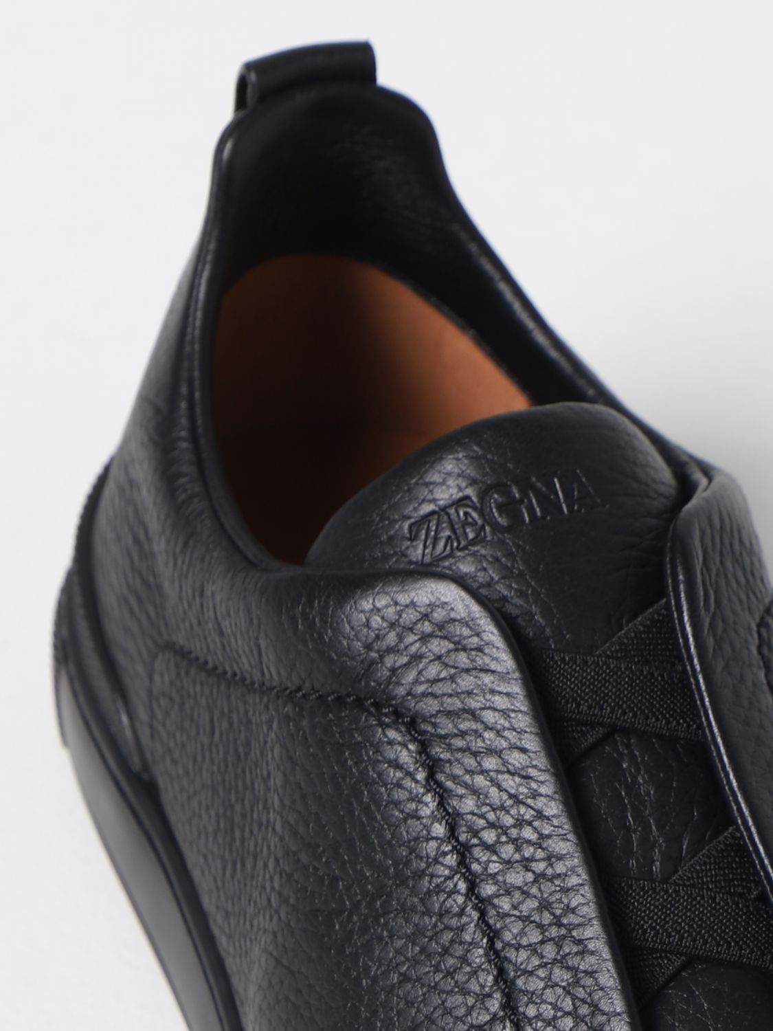 Trainers Zegna: Zegna trainers for men black 4