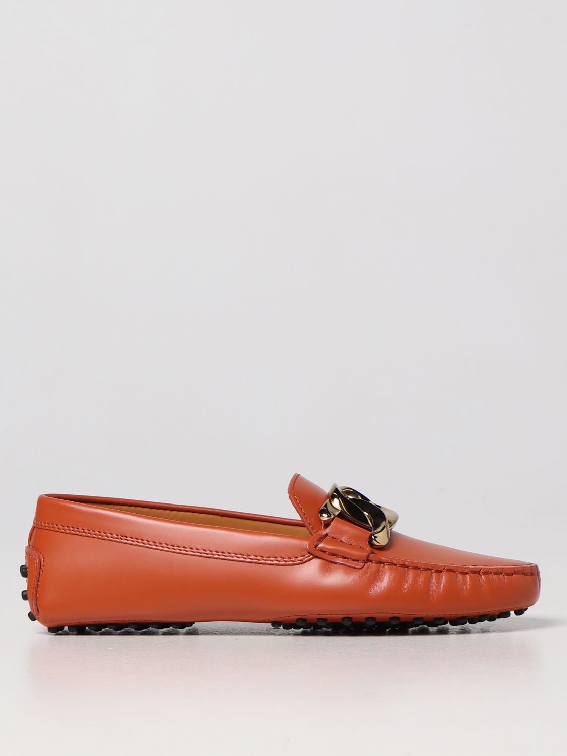 Loafers Tod's: Tod's loafers for women orange 1