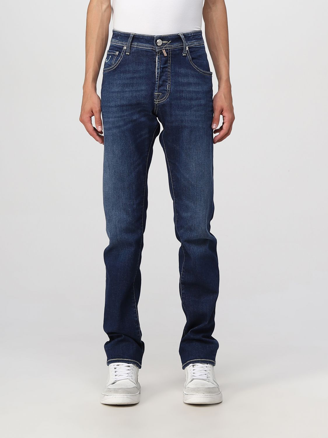 JACOB COHEN: jeans for man - Blue | Jacob Cohen jeans UQL0630S3619 ...