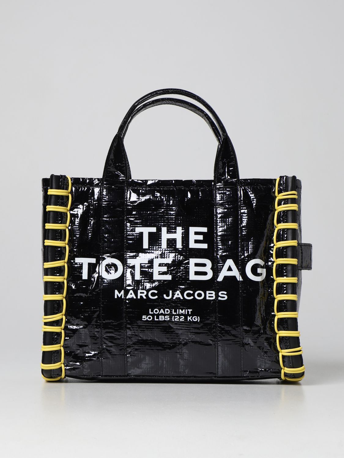 MARC JACOBS: The Tarp Tote Bag - Black | Marc Jacobs handbag ...