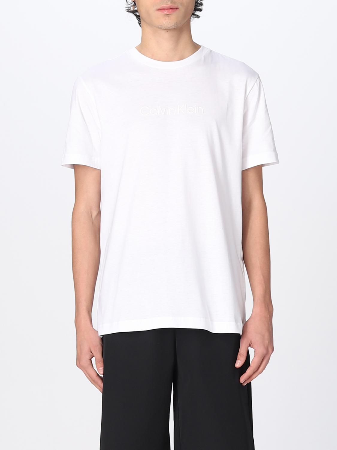 CALVIN KLEIN tshirt for man White Calvin Klein tshirt K10K109802