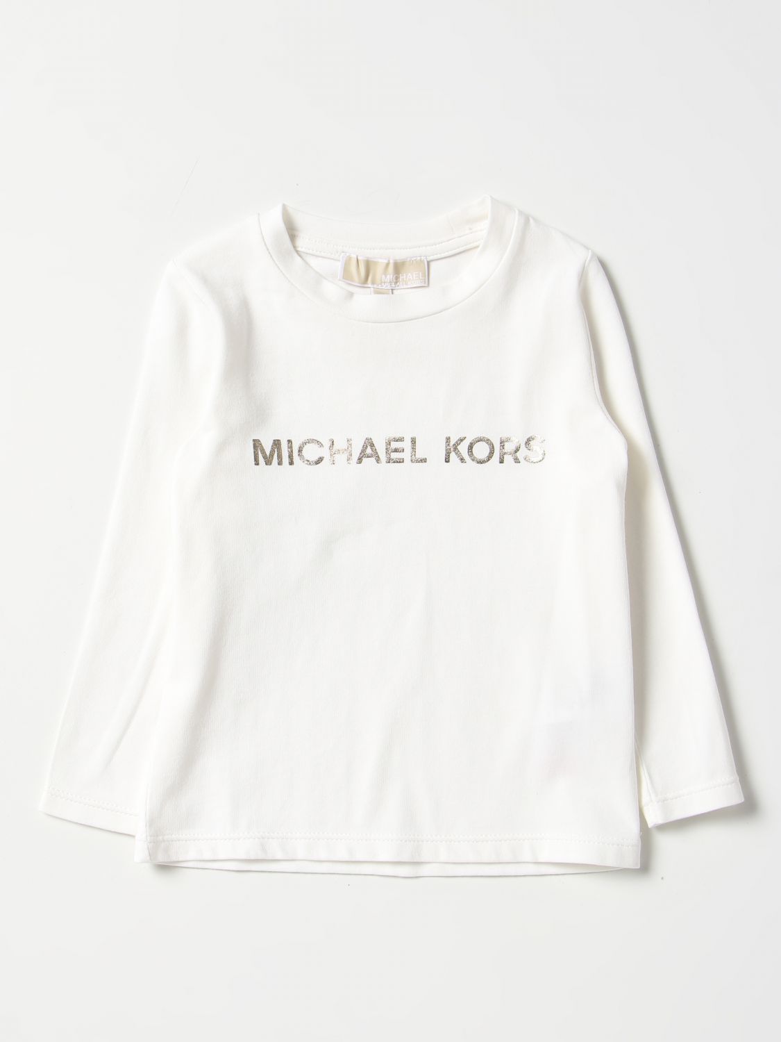Camisetas Michael Kors: Camisetas Michael Kors para niña blanco 1