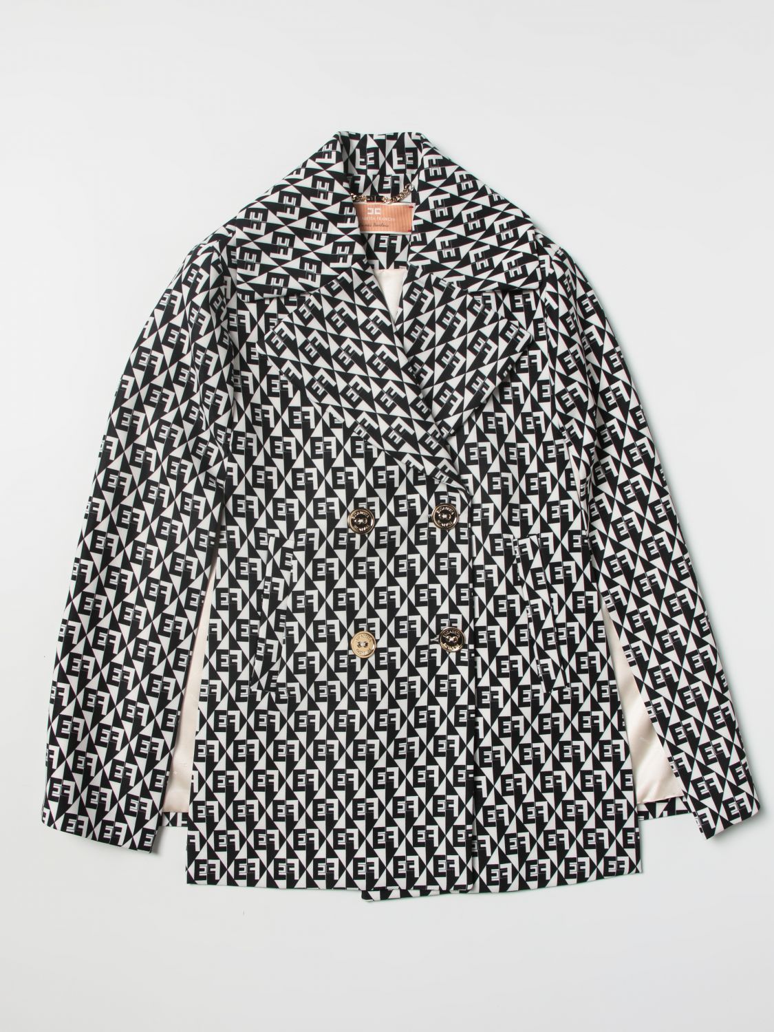 Coat Elisabetta Franchi: Elisabetta Franchi coat for girl butter 1