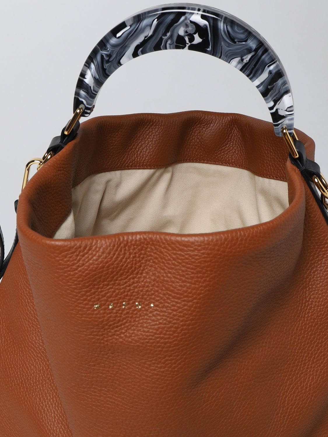 Tote bags Marni: Marni tote bags for women brown 5