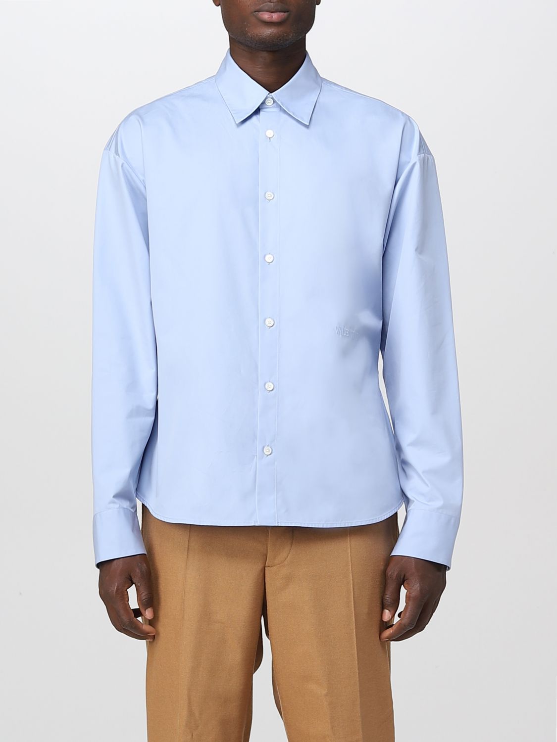 Op het randje Geschatte Gewend aan Valentino Outlet: shirt for man - Sky Blue | Valentino shirt 1V3ABJ917BK  online on GIGLIO.COM