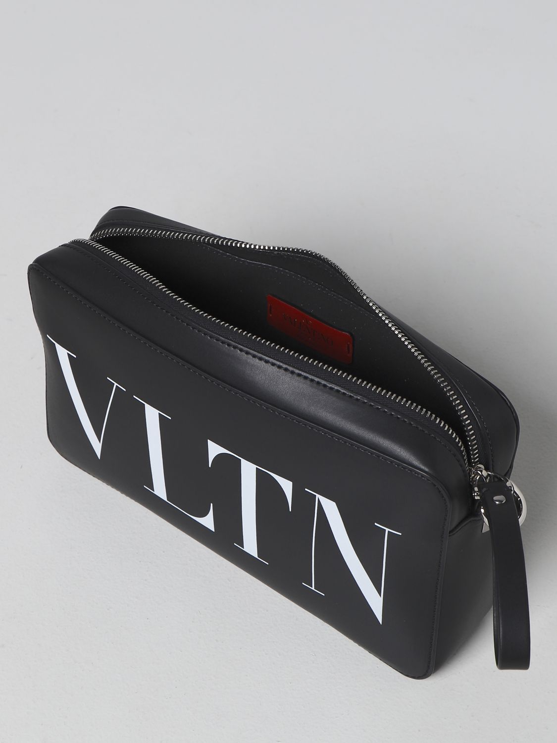 Shoulder bag Valentino Garavani: Valentino Garavani leather VLTN bag black 4
