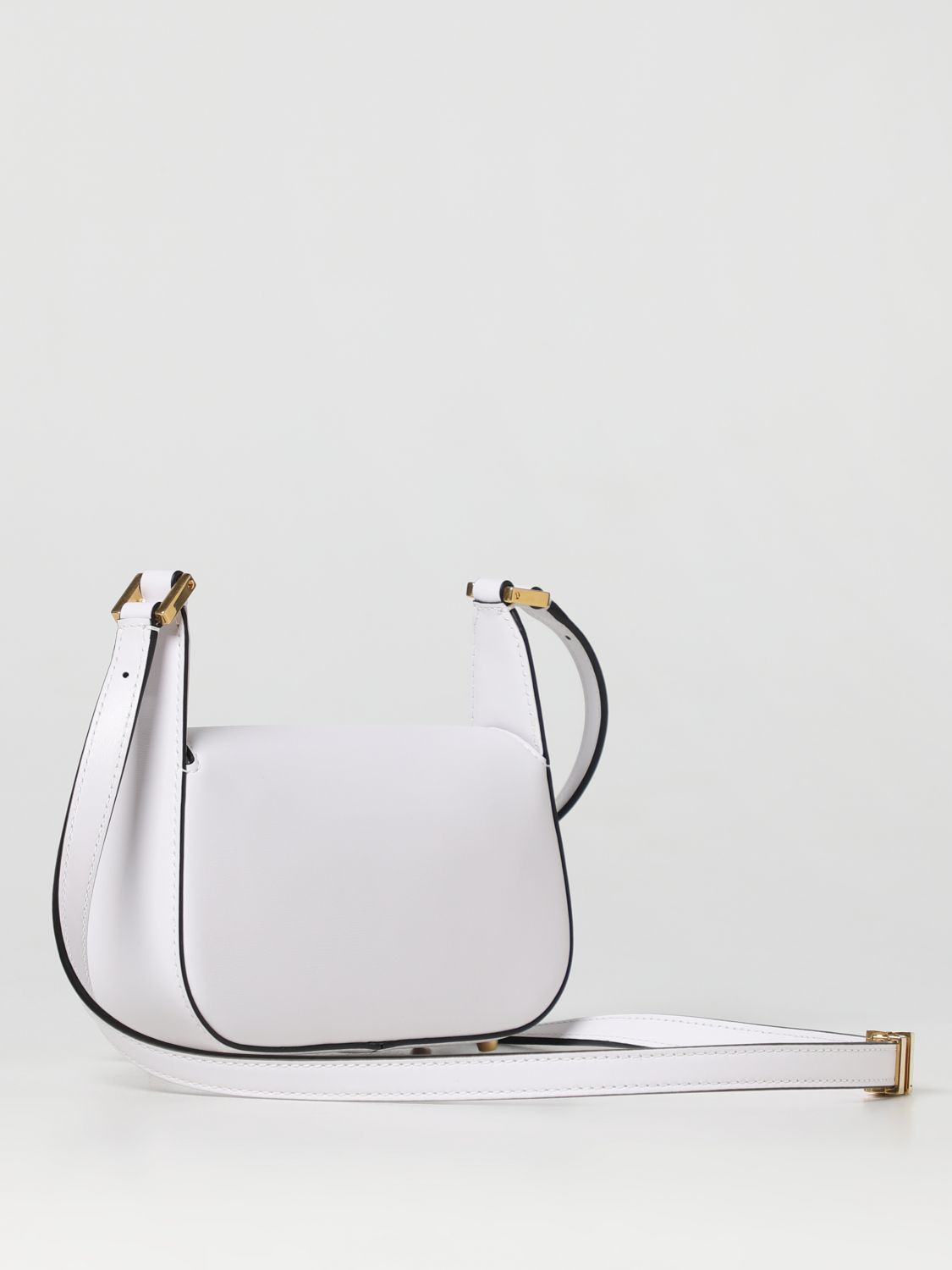 Leather backpack Valentino Garavani White in Leather - 19407781