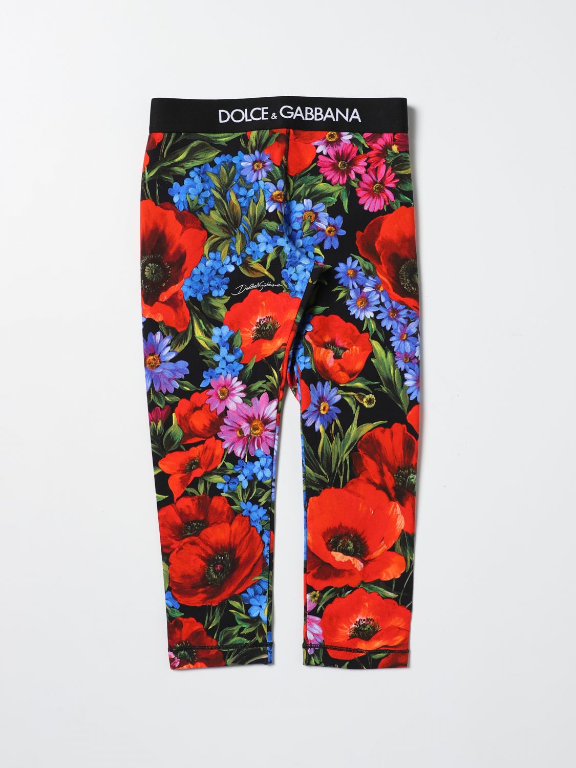 Pants Dolce & Gabbana: Dolce & Gabbana stretch leggings green 1