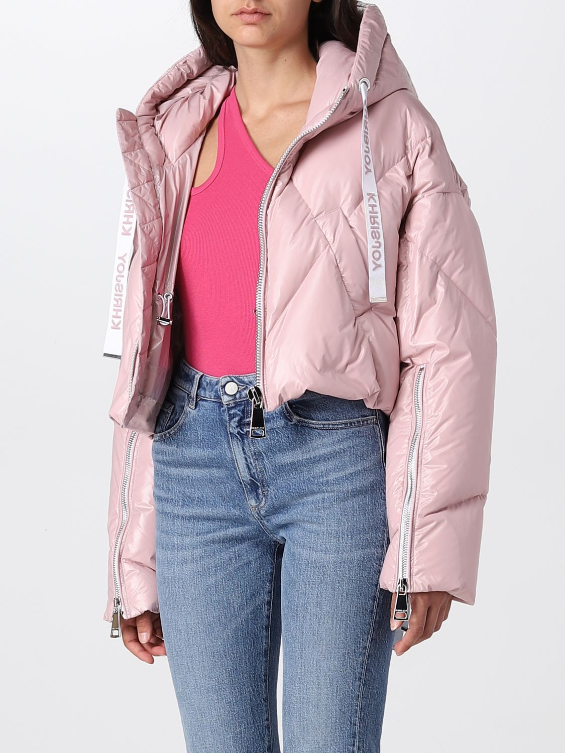 Coat Khrisjoy: Khrisjoy coat for women blush pink 3