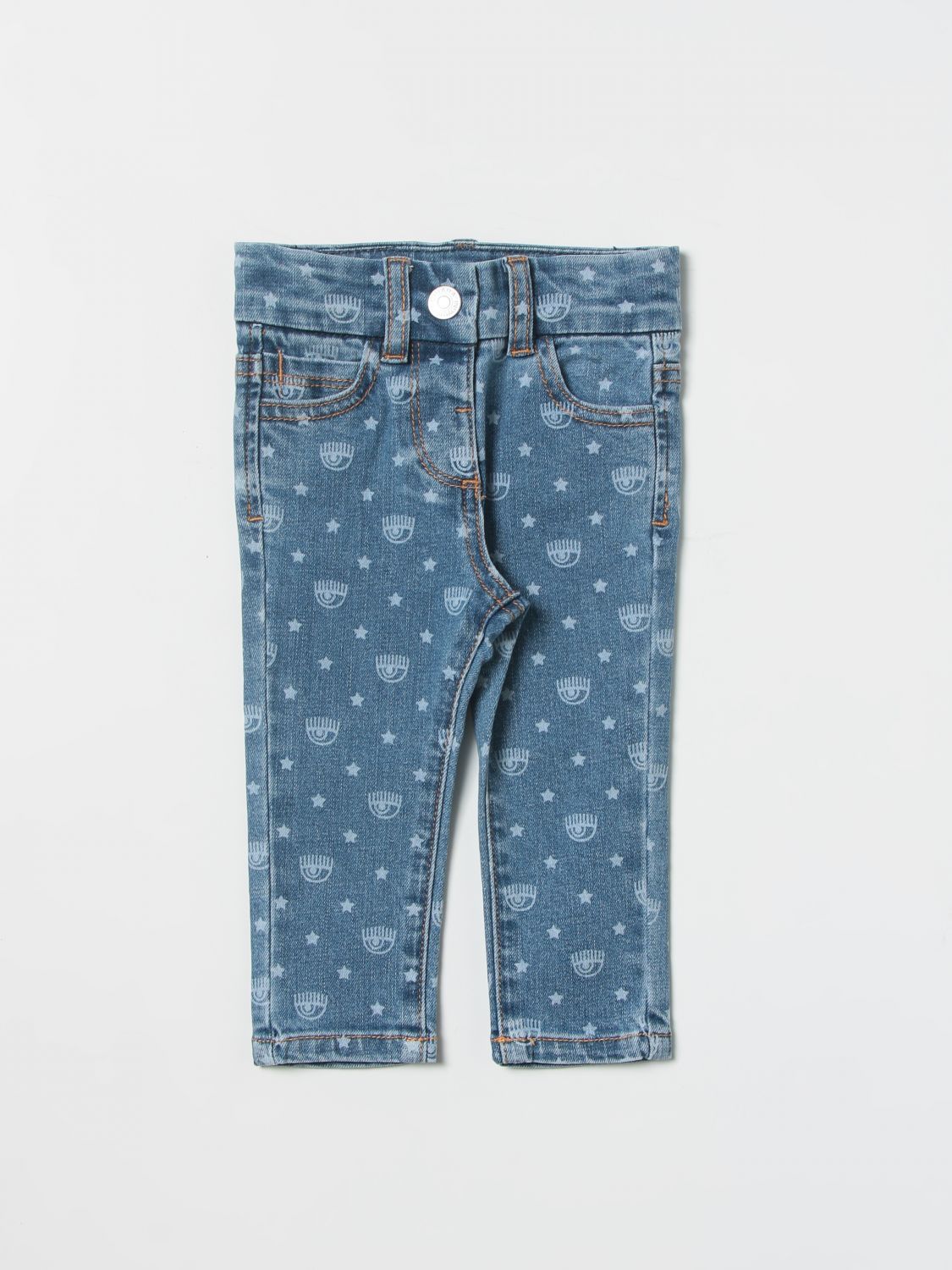 Giglio.com Abbigliamento Pantaloni e jeans Jeans Jeans a 5 tasche con logo 