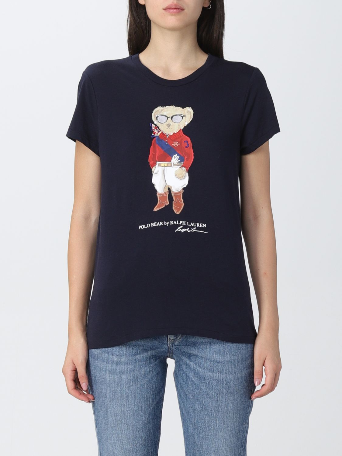 Giglio.com Abbigliamento Top e t-shirt T-shirt Polo T-shirt con stampa bear 