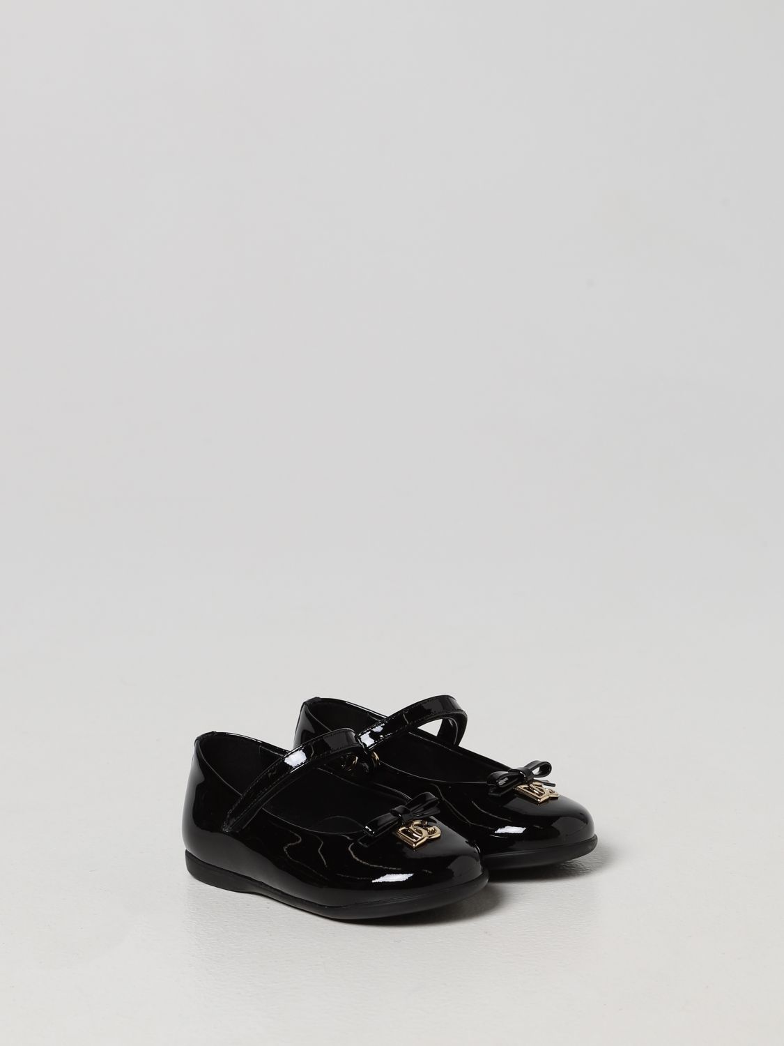 DOLCE & GABBANA: shoes for girl - Black | Dolce & Gabbana shoes D20081A1328  online on 
