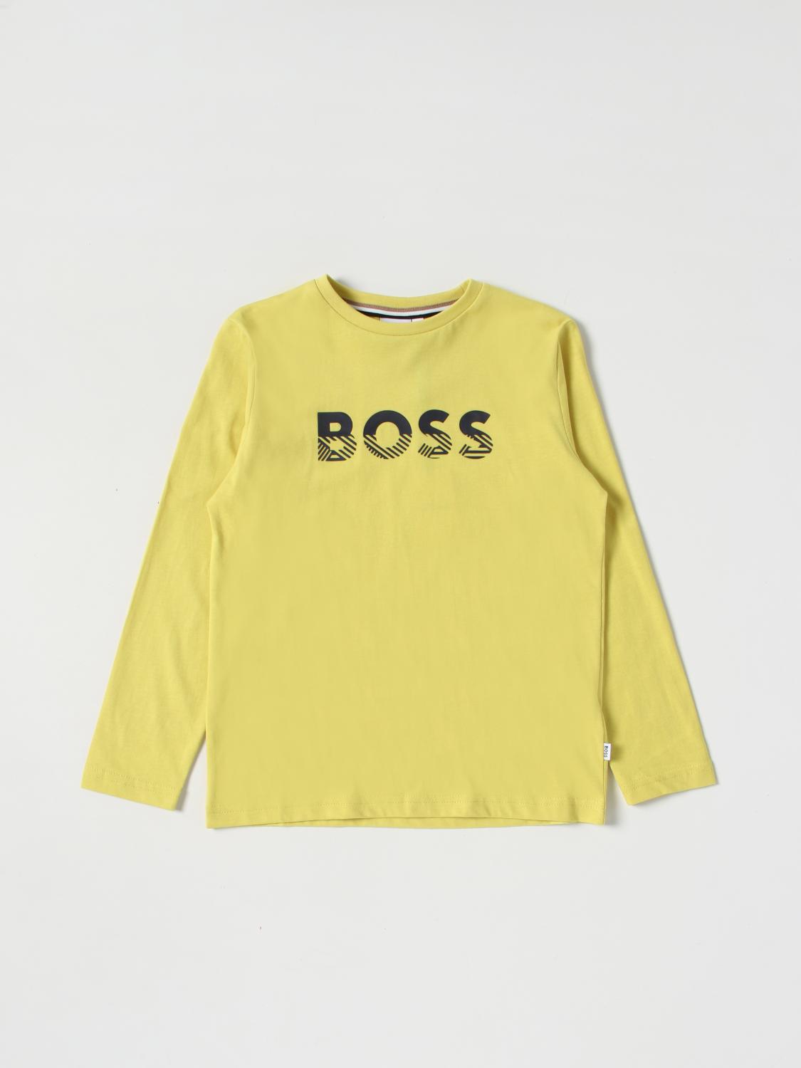 HUGO BOSS tshirt for boys Gnawed Blue Hugo Boss tshirt J25M15