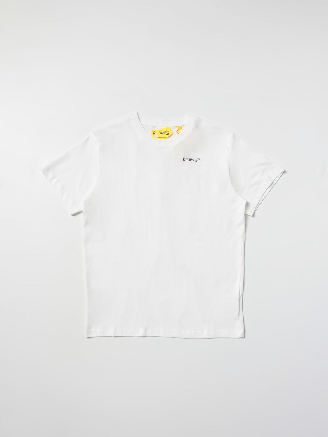 OFF-WHITE: t-shirt for boys - White | Off-White t-shirt ...