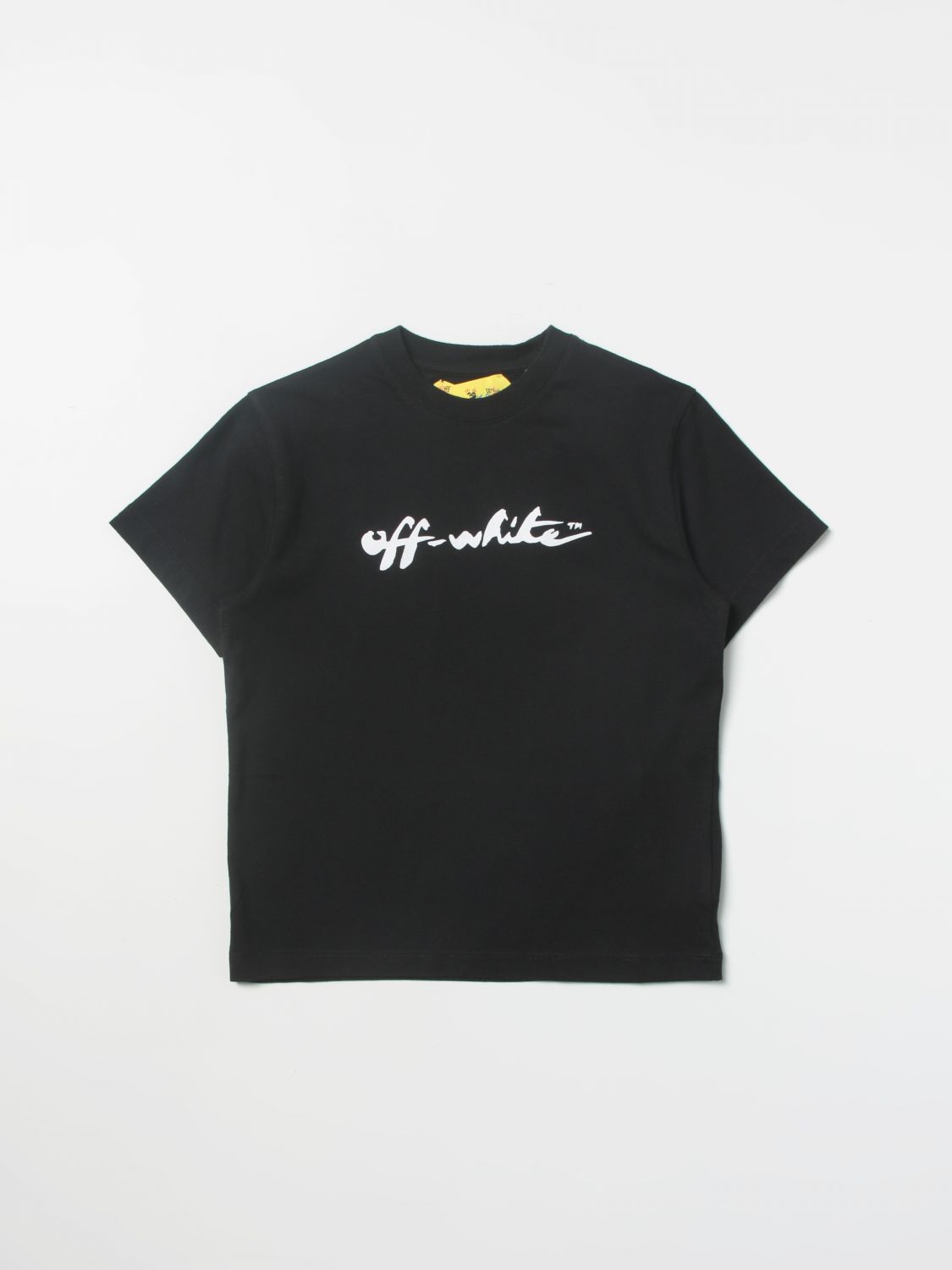 OFF-WHITE: t-shirt for boys - Black | Off-White t-shirt ...