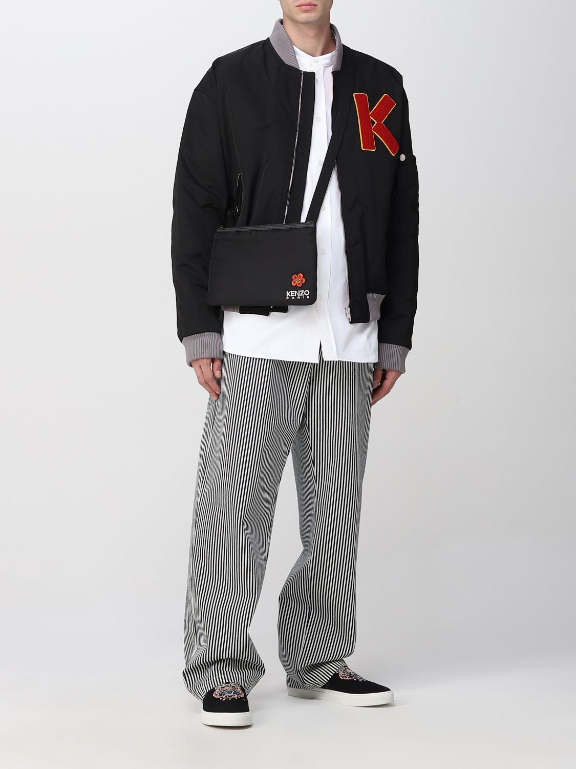Shoulder bag Kenzo: Kenzo shoulder bag for man black 2