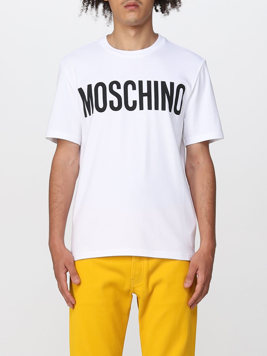 MOSCHINO COUTURE：Tシャツ メンズ - ホワイト | GIGLIO.COMオンラインのMoschino Couture Tシャツ  07027039
