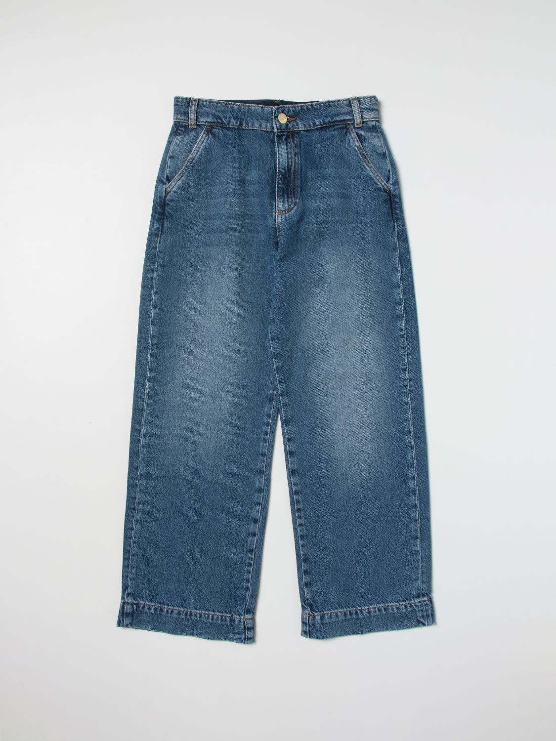hoogtepunt suiker beeld Liu Jo Outlet: jeans for girls - Denim | Liu Jo jeans GF2125DS020 online on  GIGLIO.COM