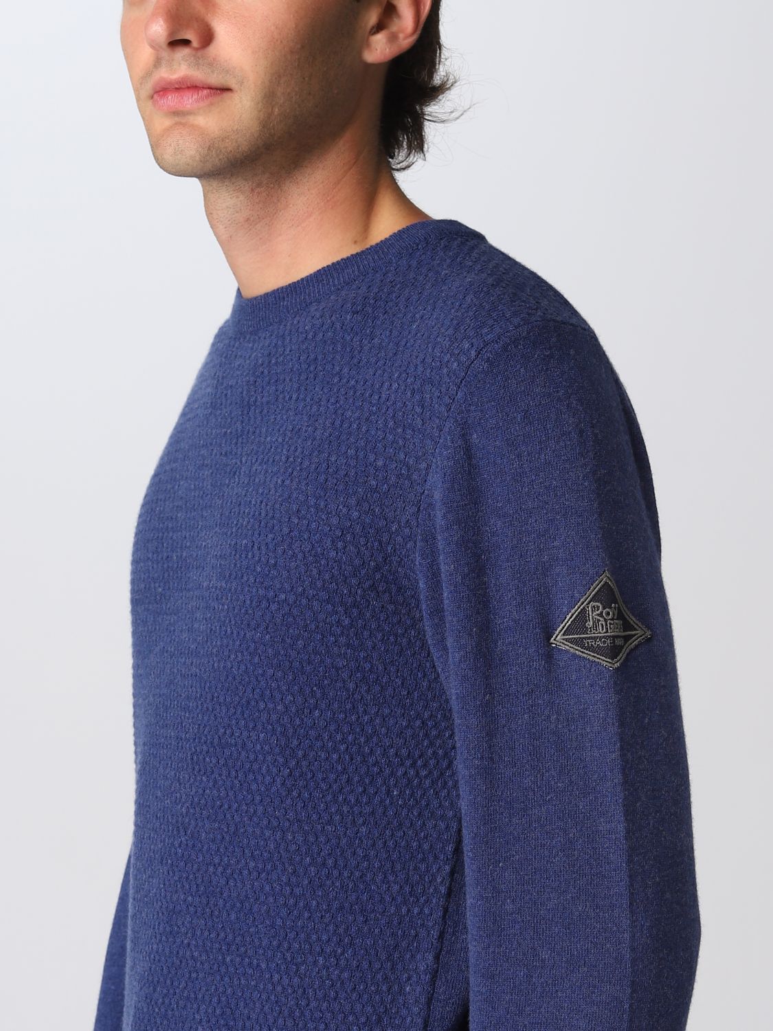 스웨터 로이 로저스: 스웨터 Roy Rogers 남성 노드 블루 3