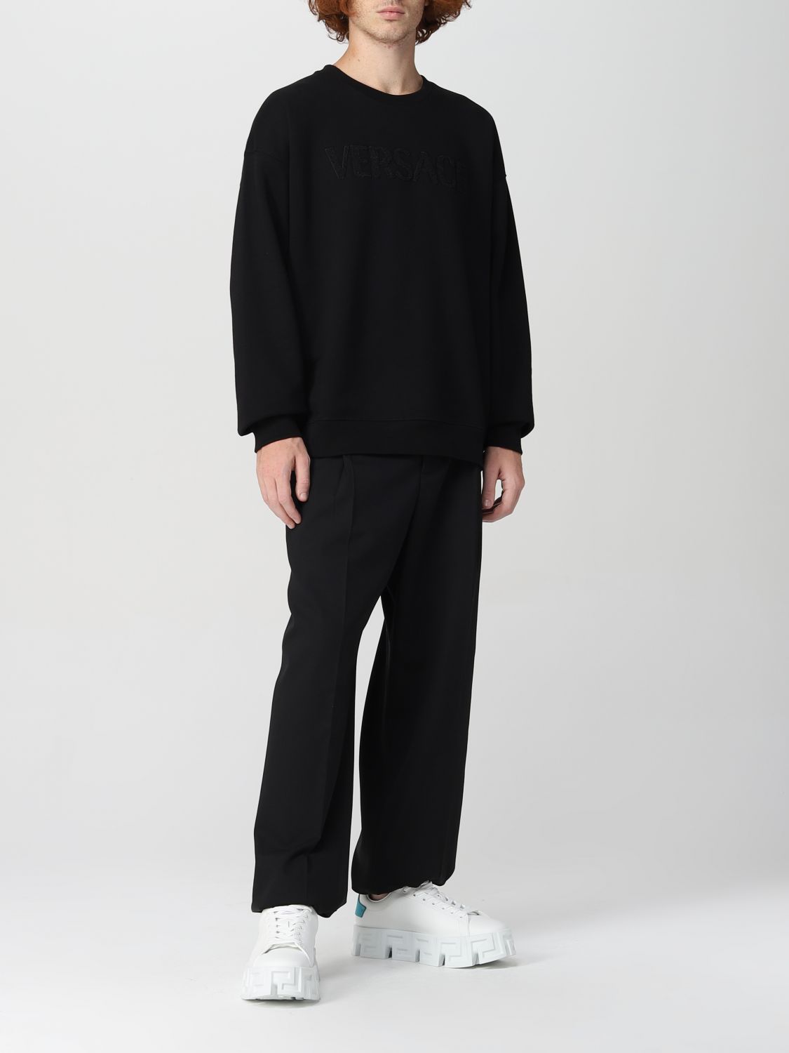 Sweatshirt Versace: Versace Herren sweatshirt schwarz 2