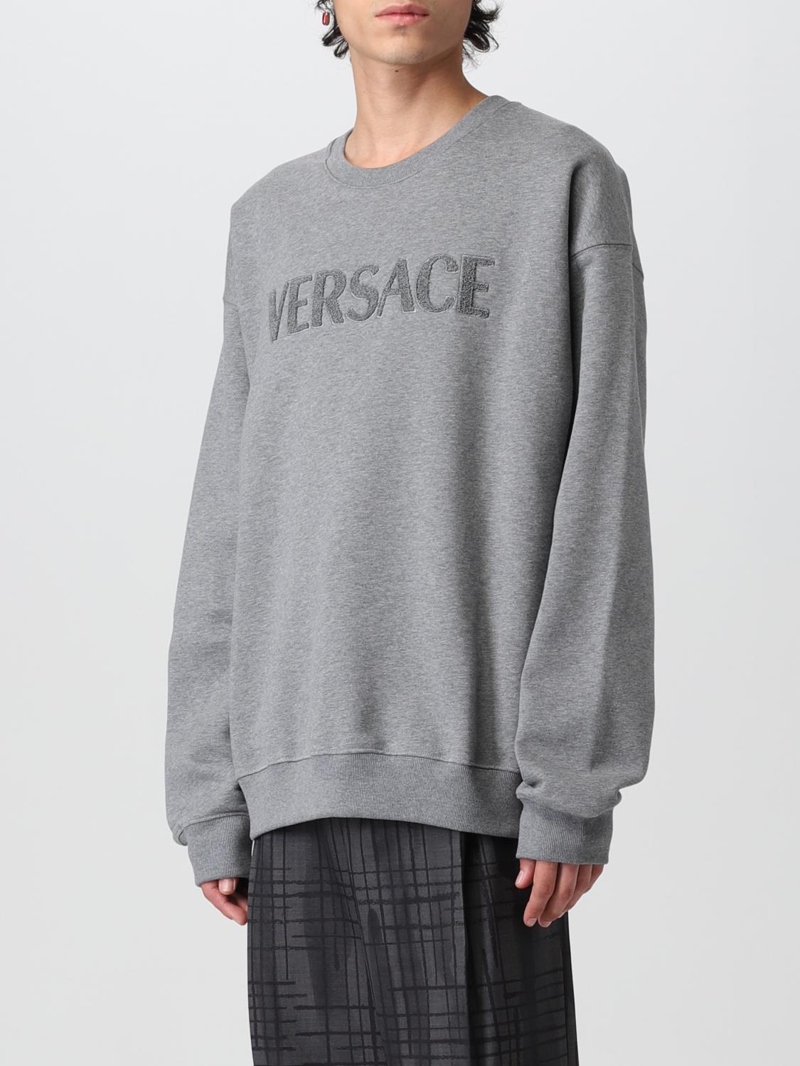 versace grey sweatshirt