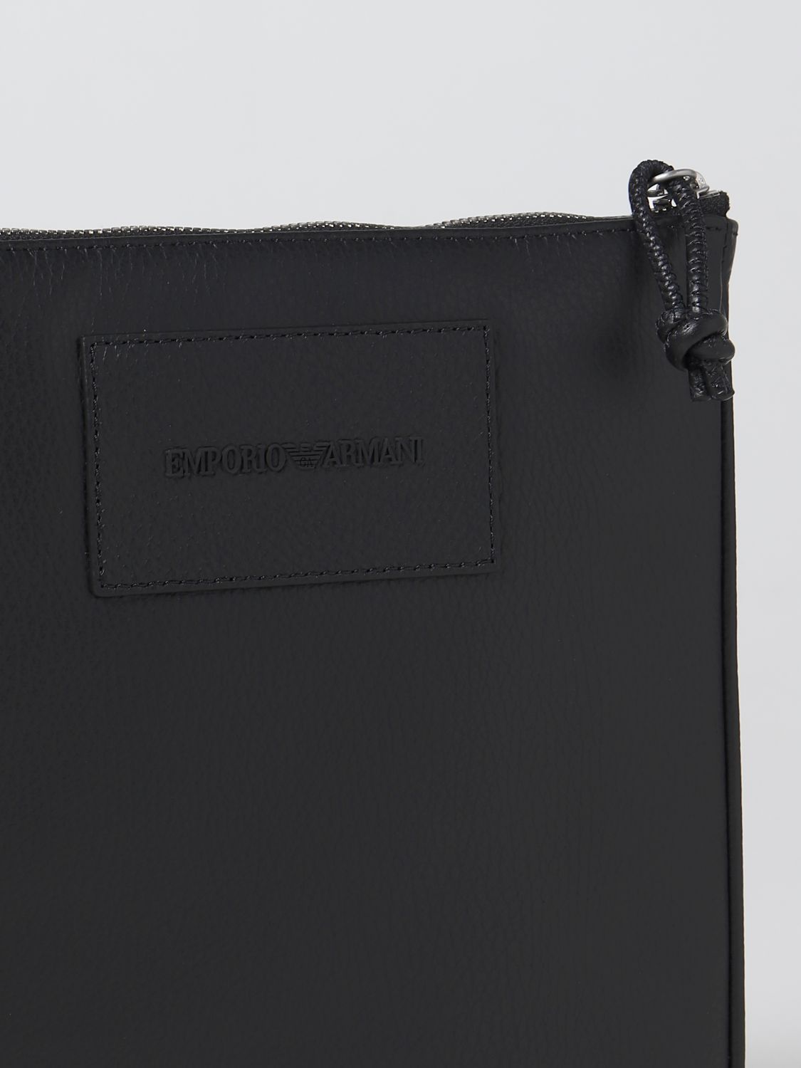 Shoulder bag Emporio Armani: Emporio Armani shoulder bag for men black 3