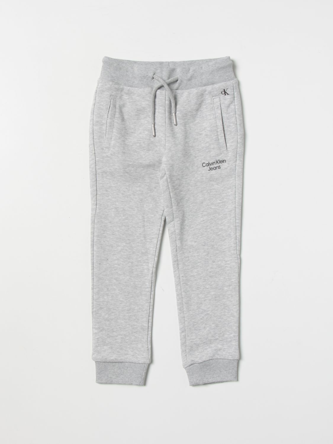 Calvin Klein Outlet: for boys - Grey | Calvin Klein pants online on GIGLIO.COM