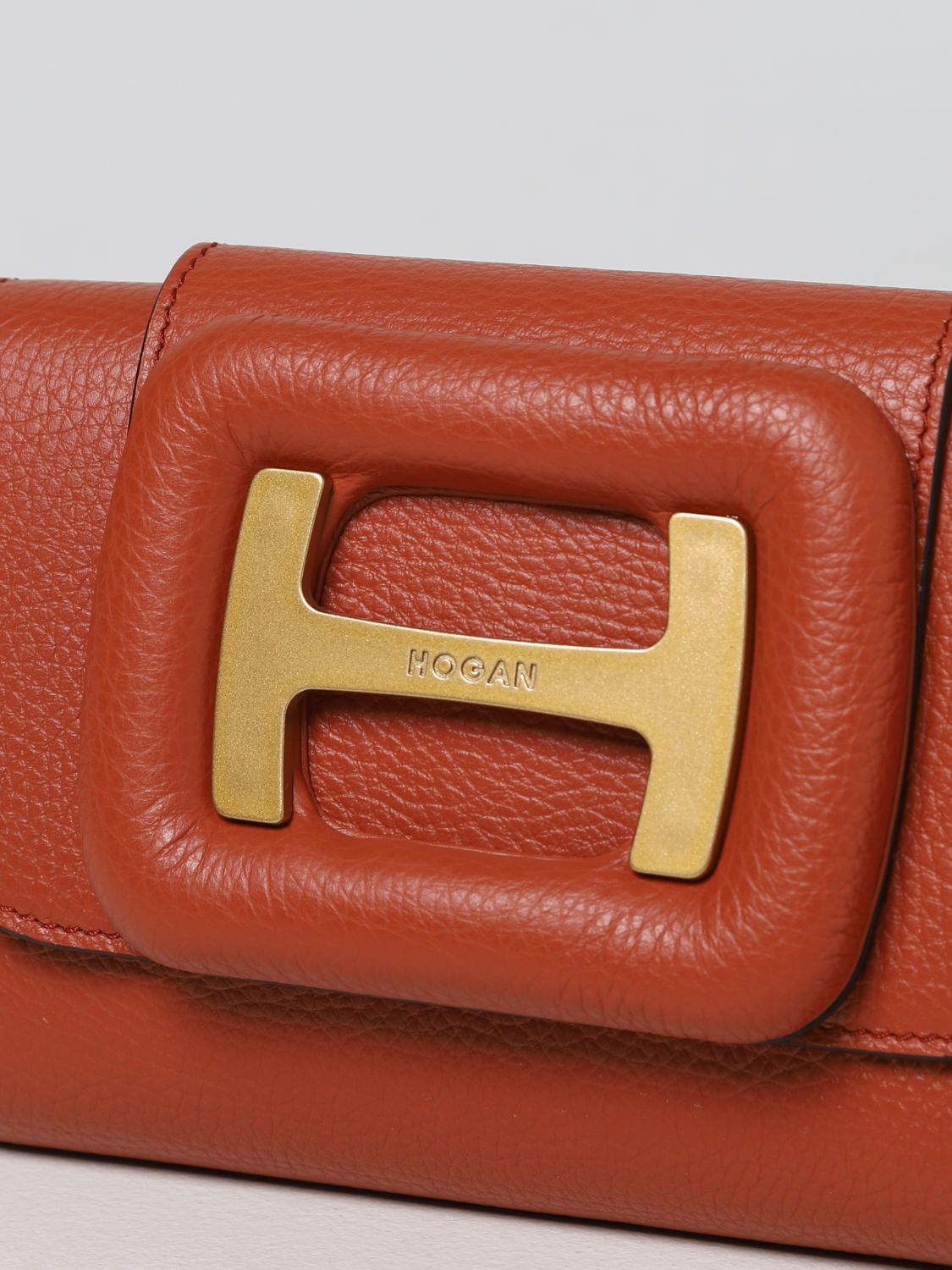 Mini sac à main Hogan: Mini sac à main Hogan femme rouge brique 3